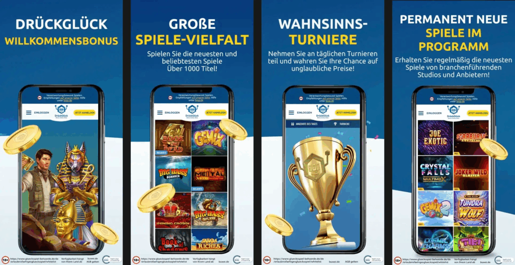 Drückglück app